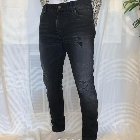 Saint Laurent Paris stretchy skinny jeans - Picture 1 of 7